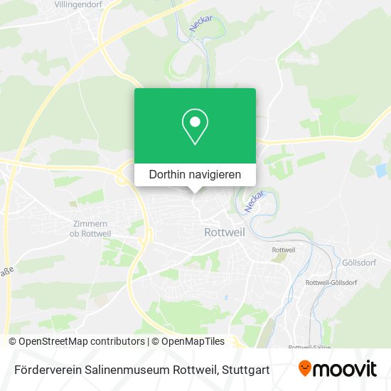 Förderverein Salinenmuseum Rottweil Karte