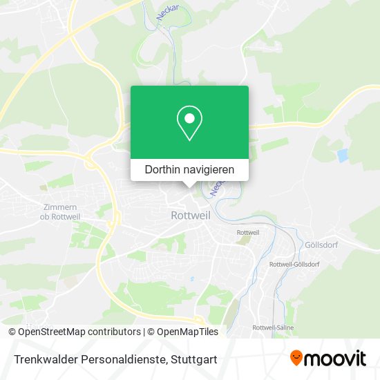 Trenkwalder Personaldienste Karte