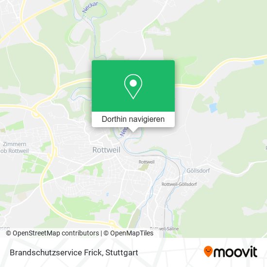 Brandschutzservice Frick Karte