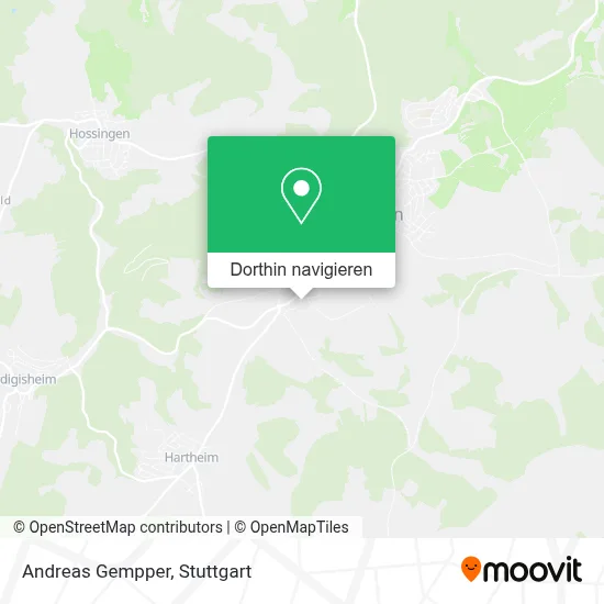 Andreas Gempper Karte
