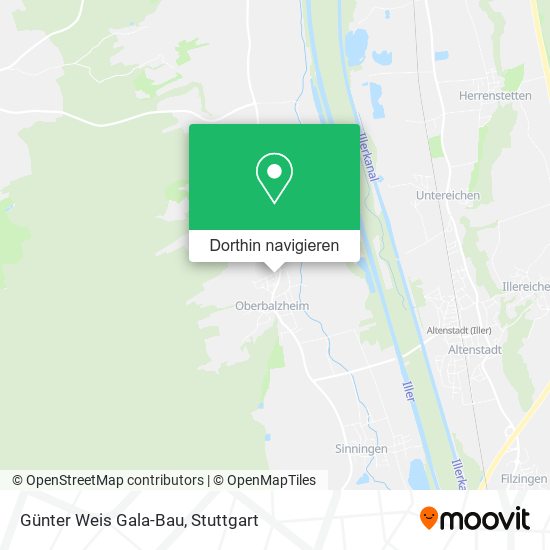 Günter Weis Gala-Bau Karte