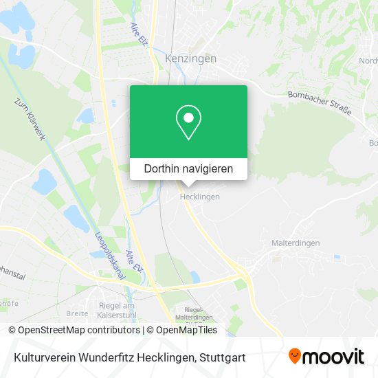 Kulturverein Wunderfitz Hecklingen Karte