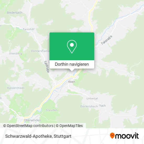 Schwarzwald-Apotheke Karte