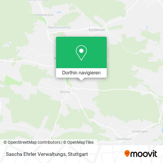 Sascha Ehrler Verwaltungs Karte