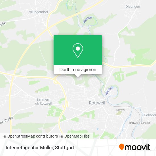 Internetagentur Müller Karte