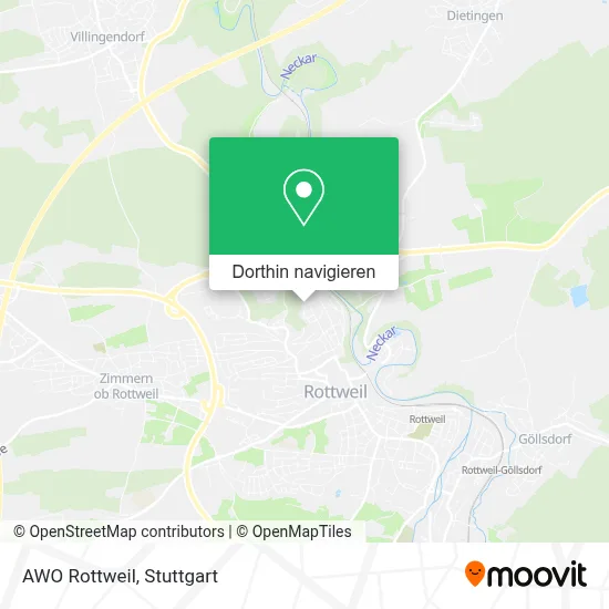 AWO Rottweil Karte
