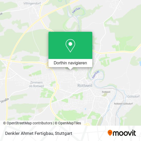 Denkler Ahmet Fertigbau Karte