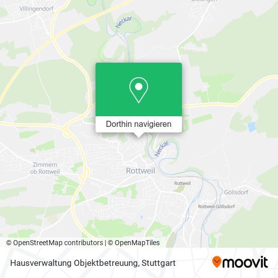 Hausverwaltung Objektbetreuung Karte