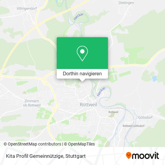 Kita Profil Gemeinnützige Karte