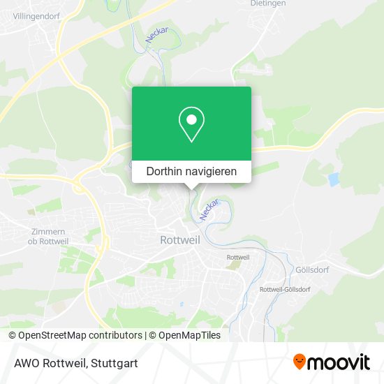 AWO Rottweil Karte