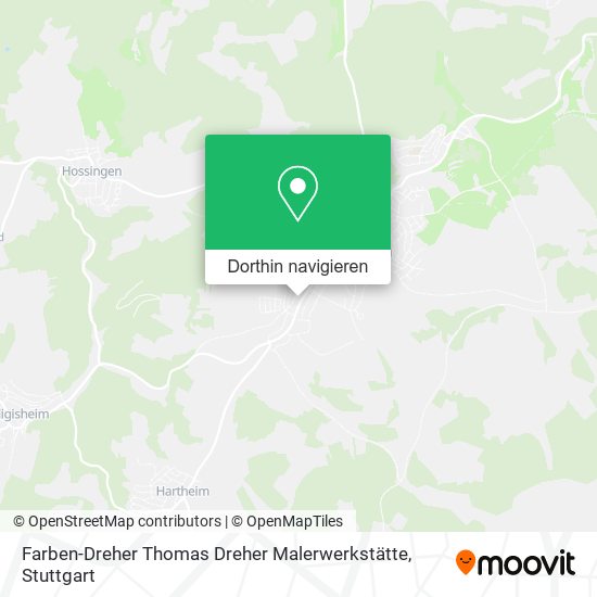 Farben-Dreher Thomas Dreher Malerwerkstätte Karte