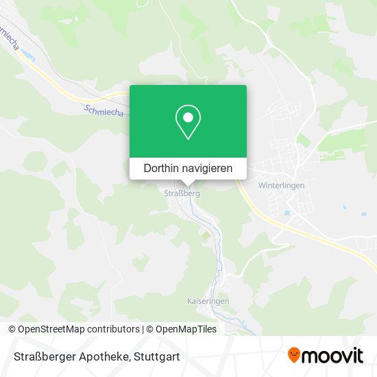 Straßberger Apotheke Karte