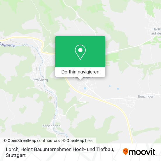 Lorch, Heinz Bauunternehmen Hoch- und Tiefbau Karte
