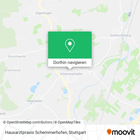 Hausarztpraxis Schemmerhofen Karte