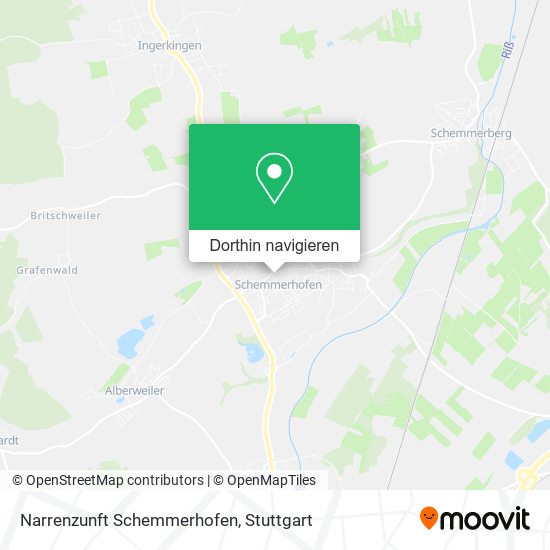 Narrenzunft Schemmerhofen Karte