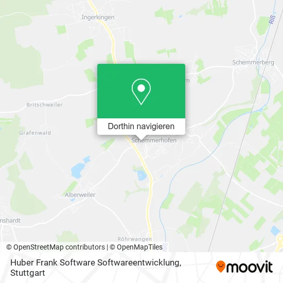 Huber Frank Software Softwareentwicklung Karte