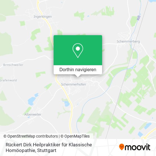 Rückert Dirk Heilpraktiker für Klassische Homöopathie Karte