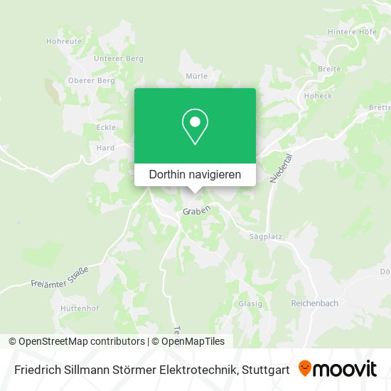 Friedrich Sillmann Störmer Elektrotechnik Karte