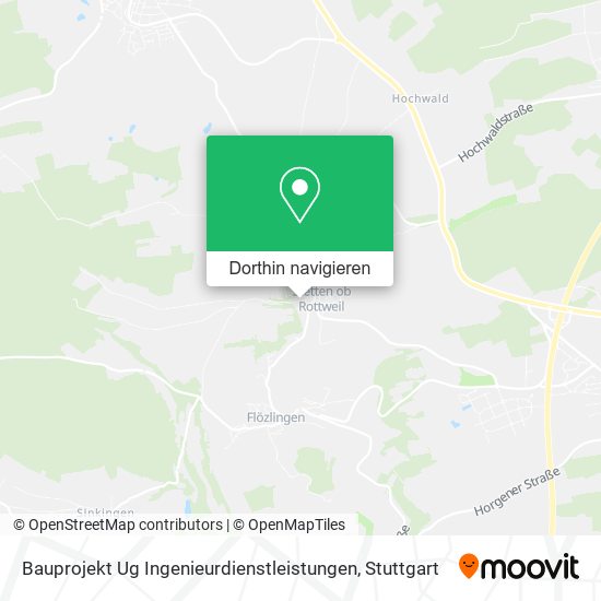 Bauprojekt Ug Ingenieurdienstleistungen Karte