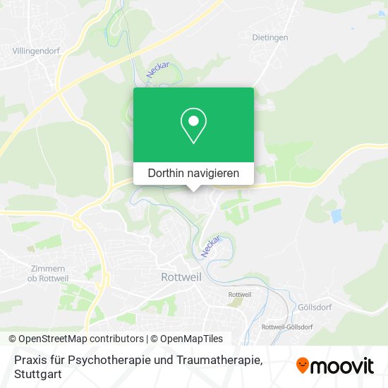 Praxis für Psychotherapie und Traumatherapie Karte