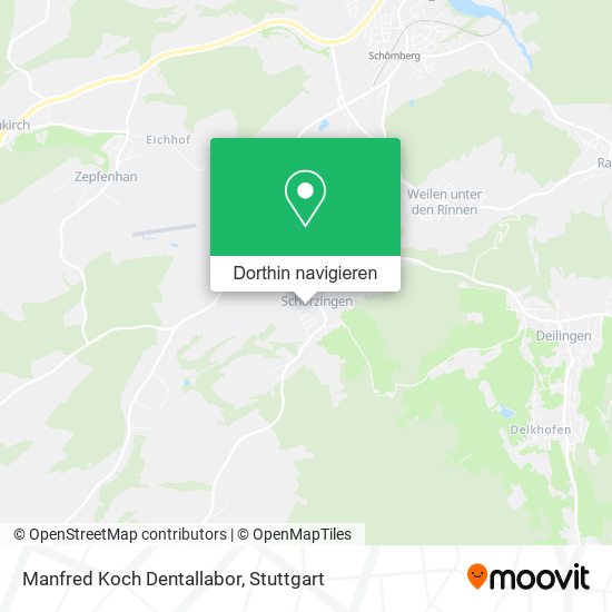 Manfred Koch Dentallabor Karte