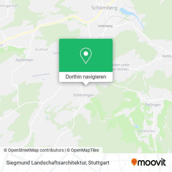 Siegmund Landschaftsarchitektur Karte