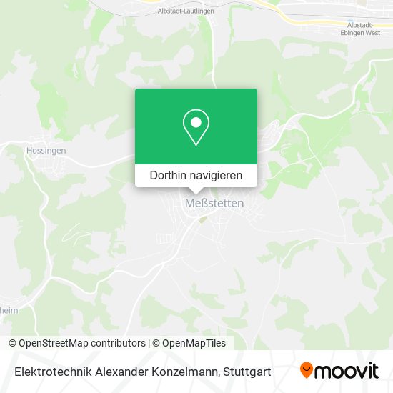 Elektrotechnik Alexander Konzelmann Karte