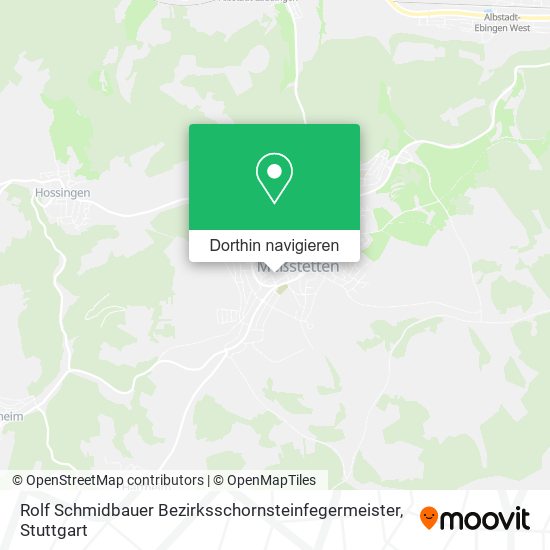Rolf Schmidbauer Bezirksschornsteinfegermeister Karte