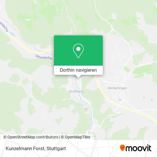 Kunzelmann Forst Karte