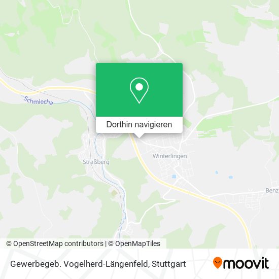 Gewerbegeb. Vogelherd-Längenfeld Karte