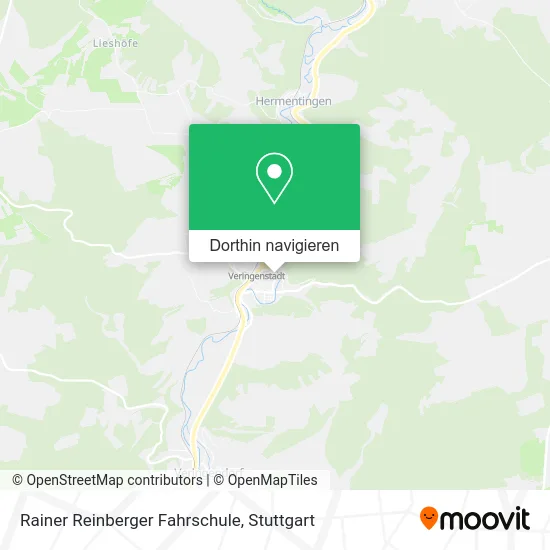 Rainer Reinberger Fahrschule Karte