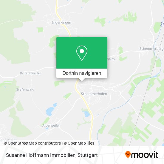 Susanne Hoffmann Immobilien Karte
