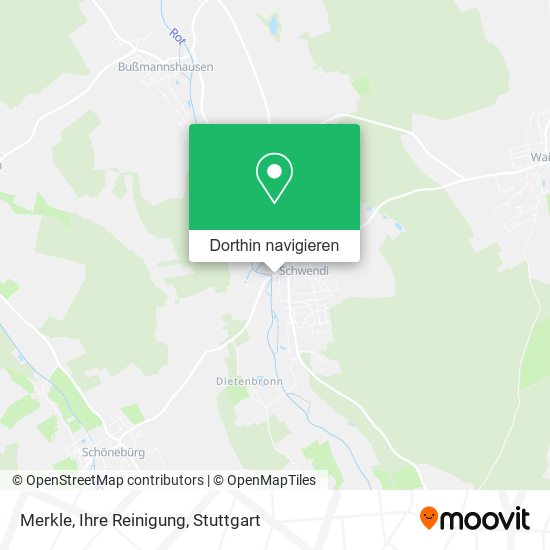 Merkle, Ihre Reinigung Karte