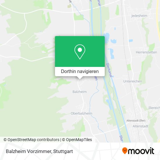 Balzheim Vorzimmer Karte