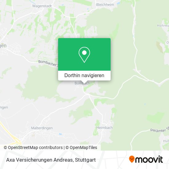 Axa Versicherungen Andreas Karte