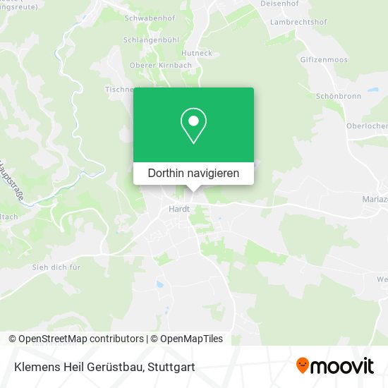 Klemens Heil Gerüstbau Karte