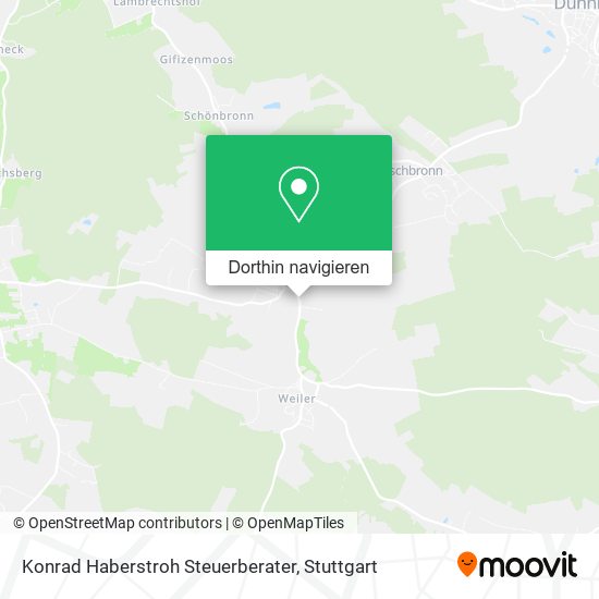 Konrad Haberstroh Steuerberater Karte