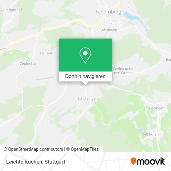 Leichterkochen Karte