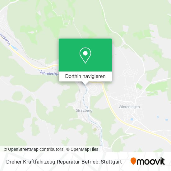 Dreher Kraftfahrzeug-Reparatur-Betrieb Karte