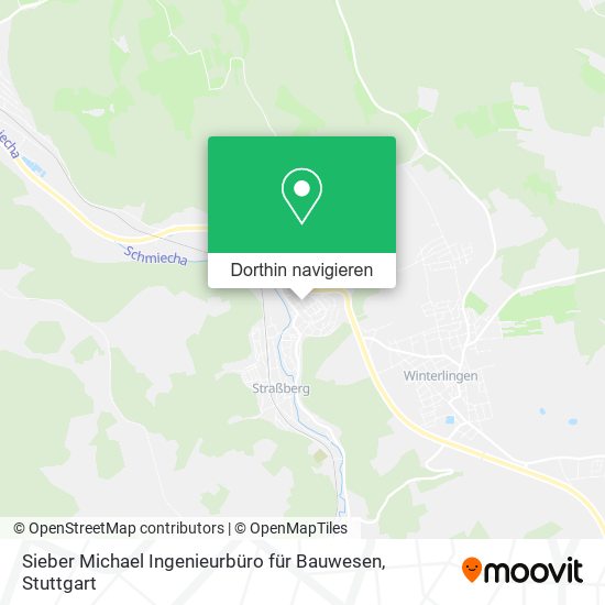 Sieber Michael Ingenieurbüro für Bauwesen Karte