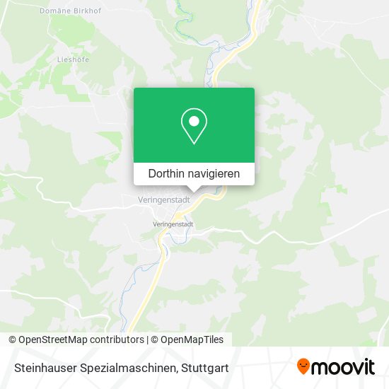 Steinhauser Spezialmaschinen Karte