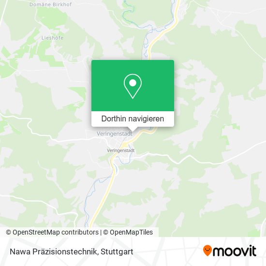 Nawa Präzisionstechnik Karte