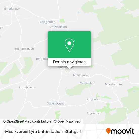 Musikverein Lyra Unterstadion Karte
