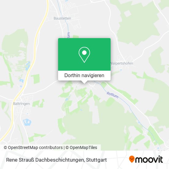 Rene Strauß Dachbeschichtungen Karte