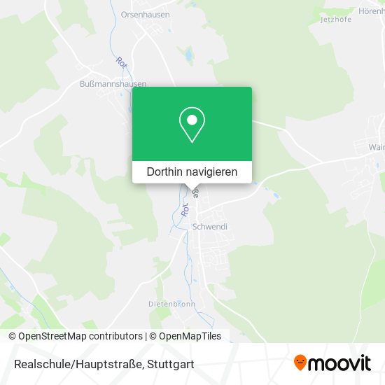 Realschule/Hauptstraße Karte