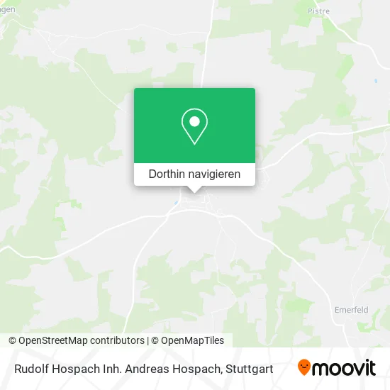 Rudolf Hospach Inh. Andreas Hospach Karte