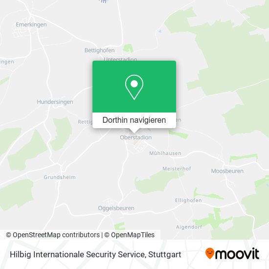 Hilbig Internationale Security Service Karte