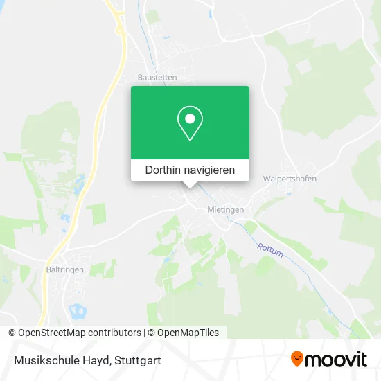 Musikschule Hayd Karte