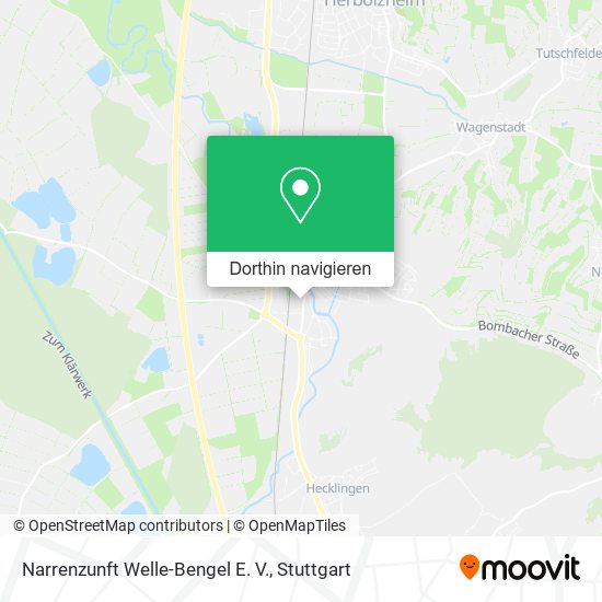 Narrenzunft Welle-Bengel E. V. Karte