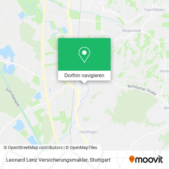 Leonard Lenz Versicherungsmakler Karte